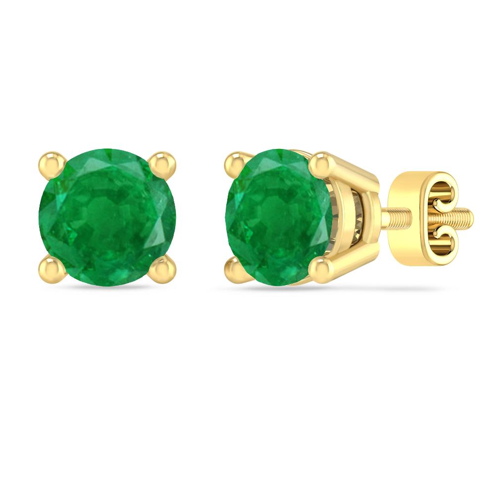 Yellow Gold - Emerald