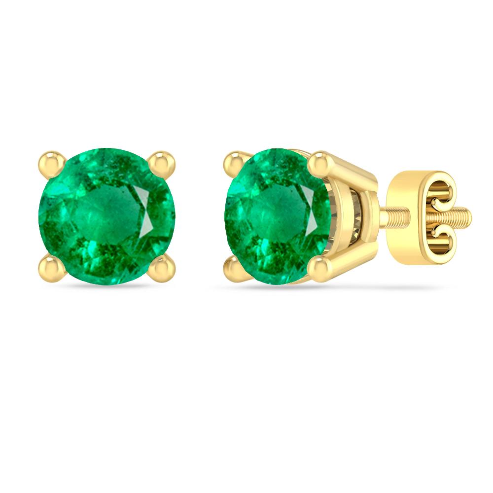 Yellow Gold - Emerald