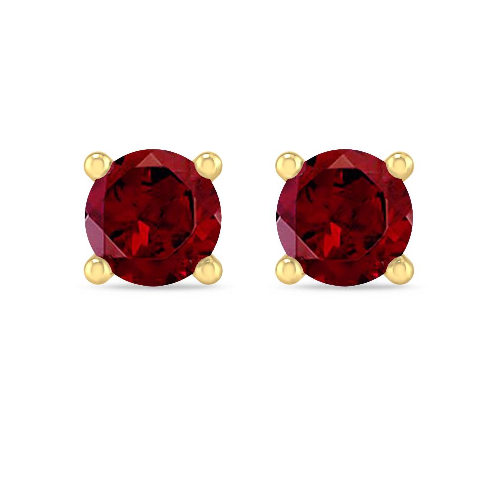 Yellow Gold - Garnet