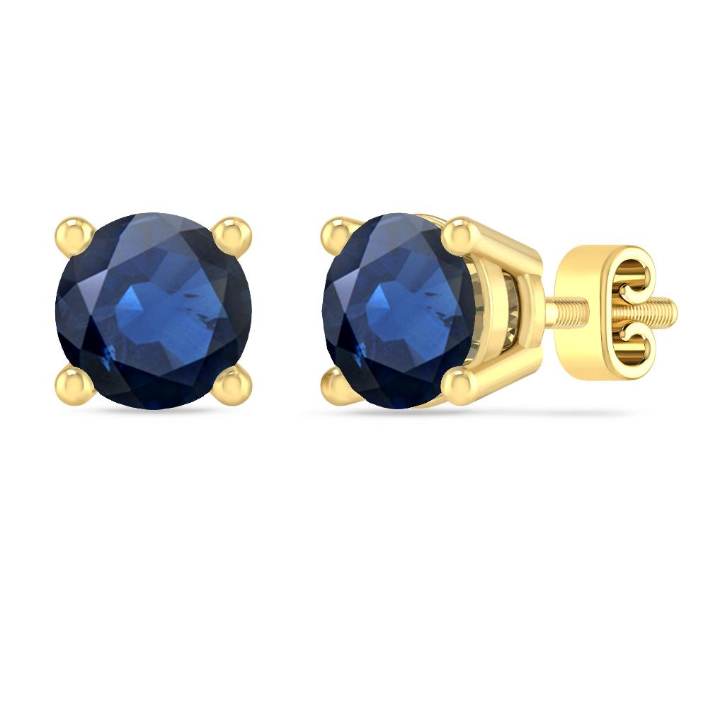 Yellow Gold - Sapphire