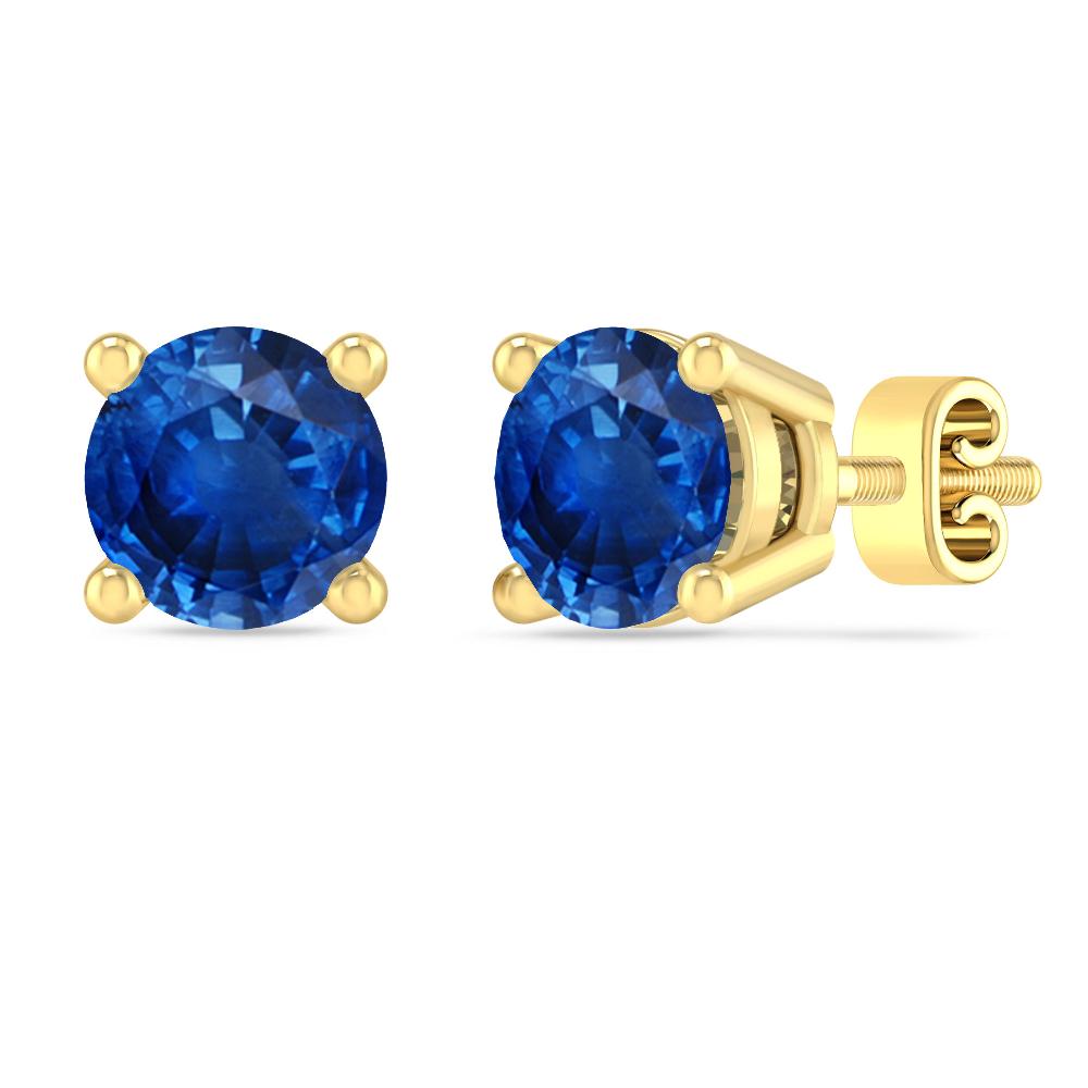 Yellow Gold - Sapphire