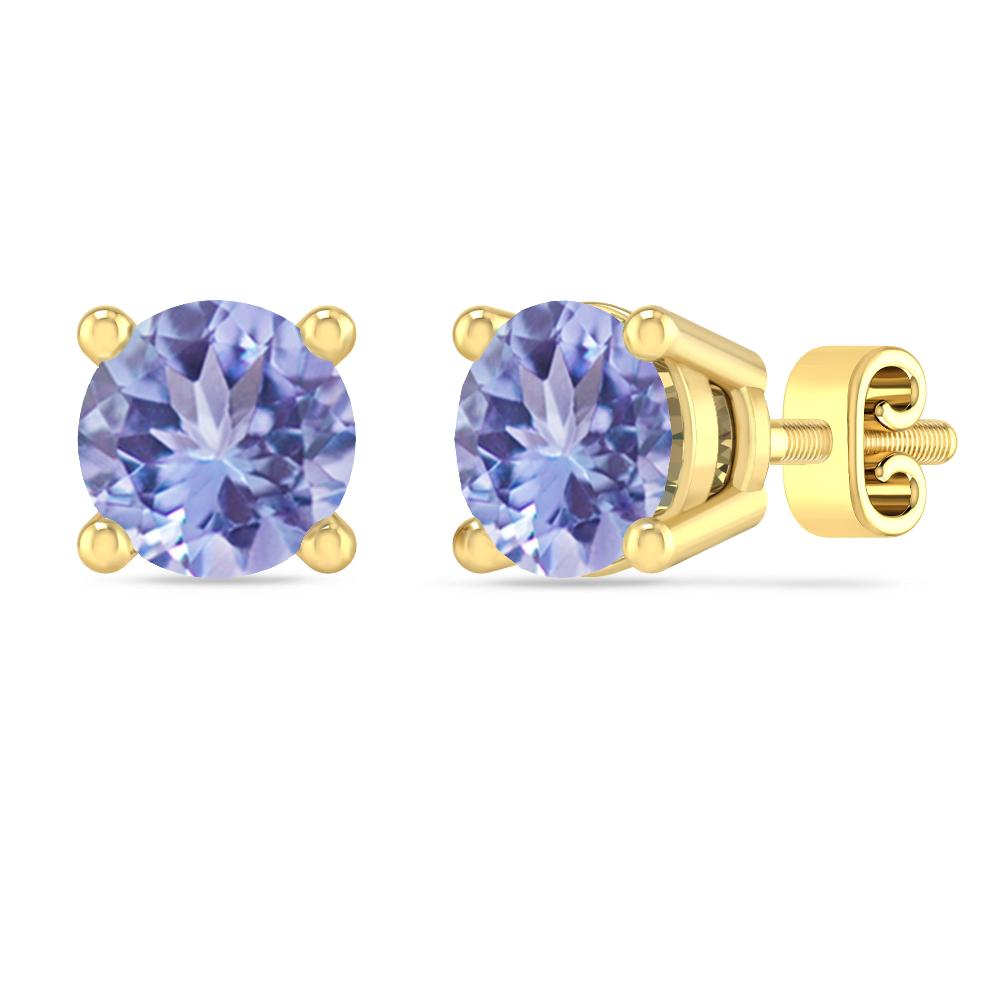 Yellow Gold - Tanzanite