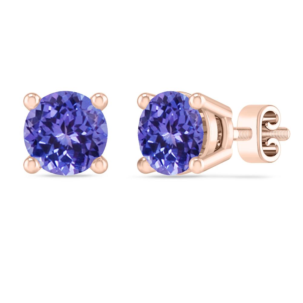 Rose Gold - Tanzanite