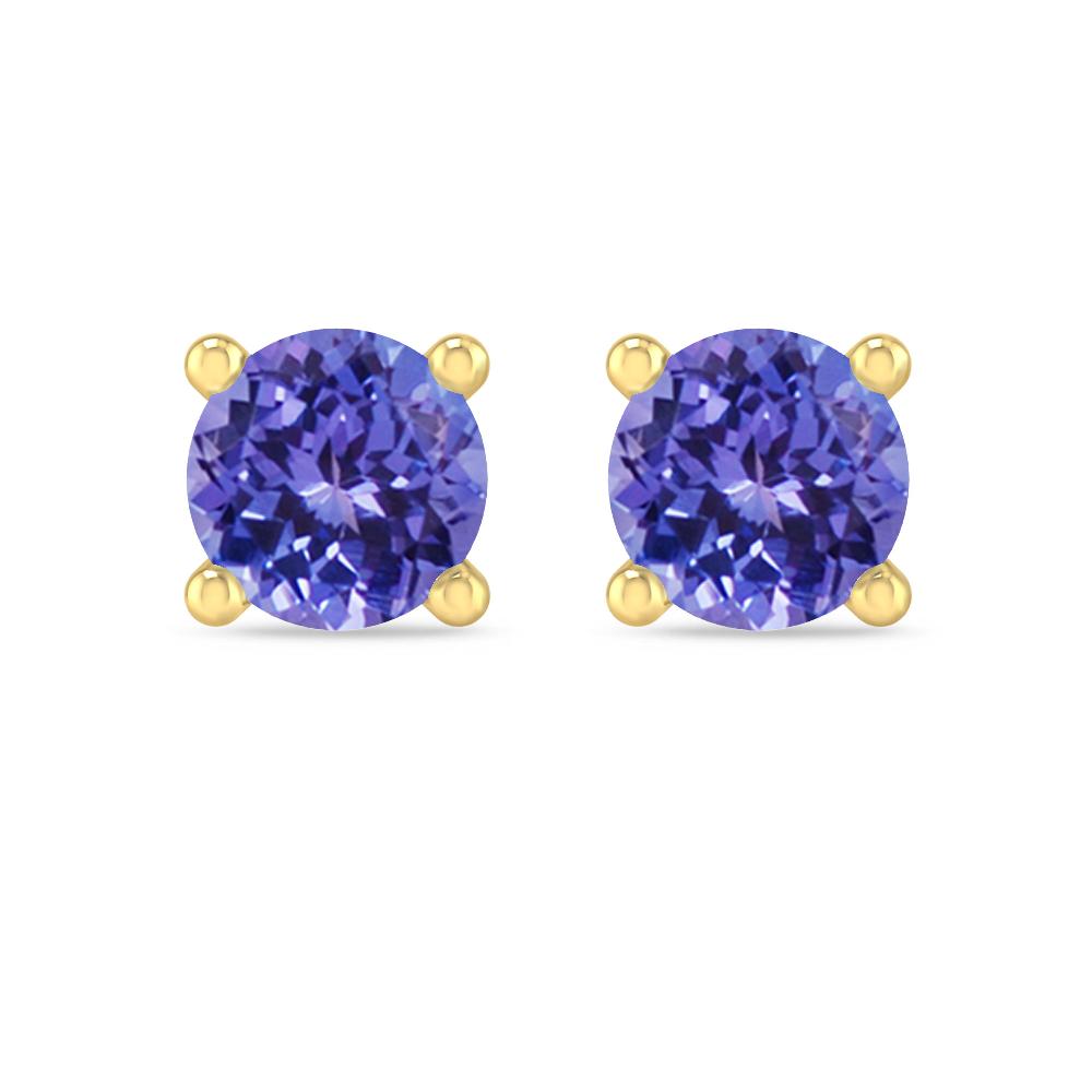 Yellow Gold - Tanzanite