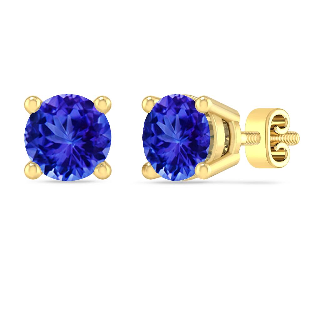 Yellow Gold - Tanzanite