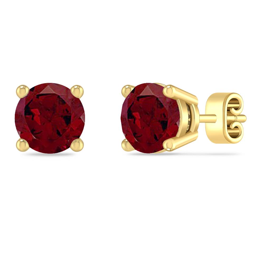 Yellow Gold - Garnet