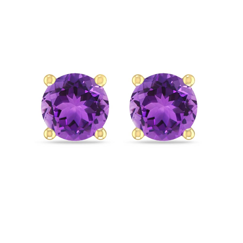 Yellow Gold - Amethyst