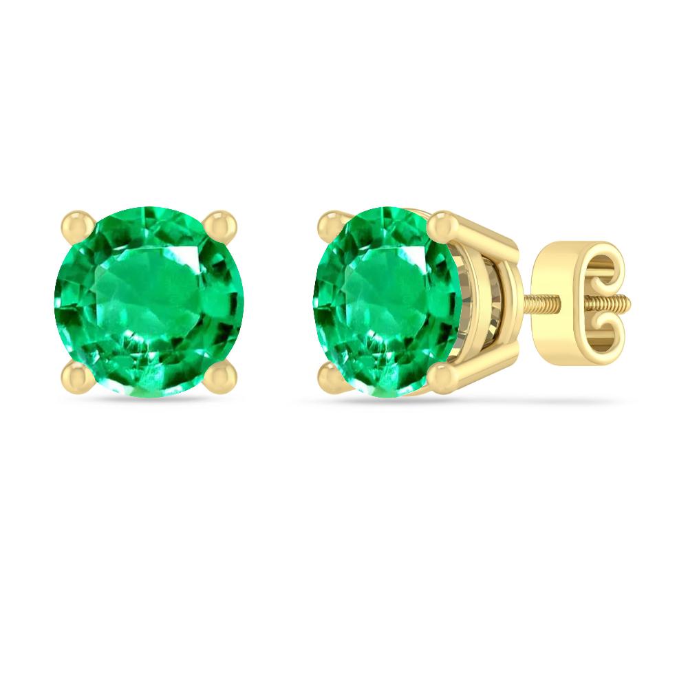 Yellow Gold - Emerald