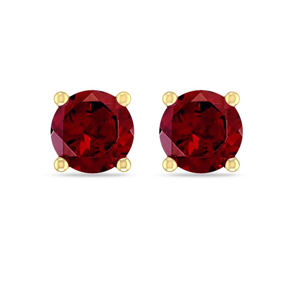 Yellow Gold - Garnet