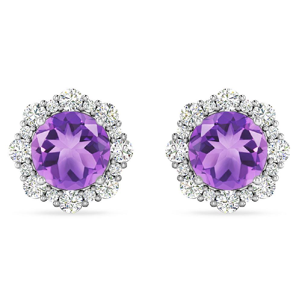 White Gold - Amethyst