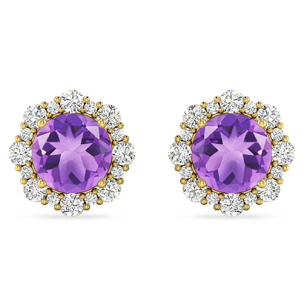 Yellow Gold - Amethyst