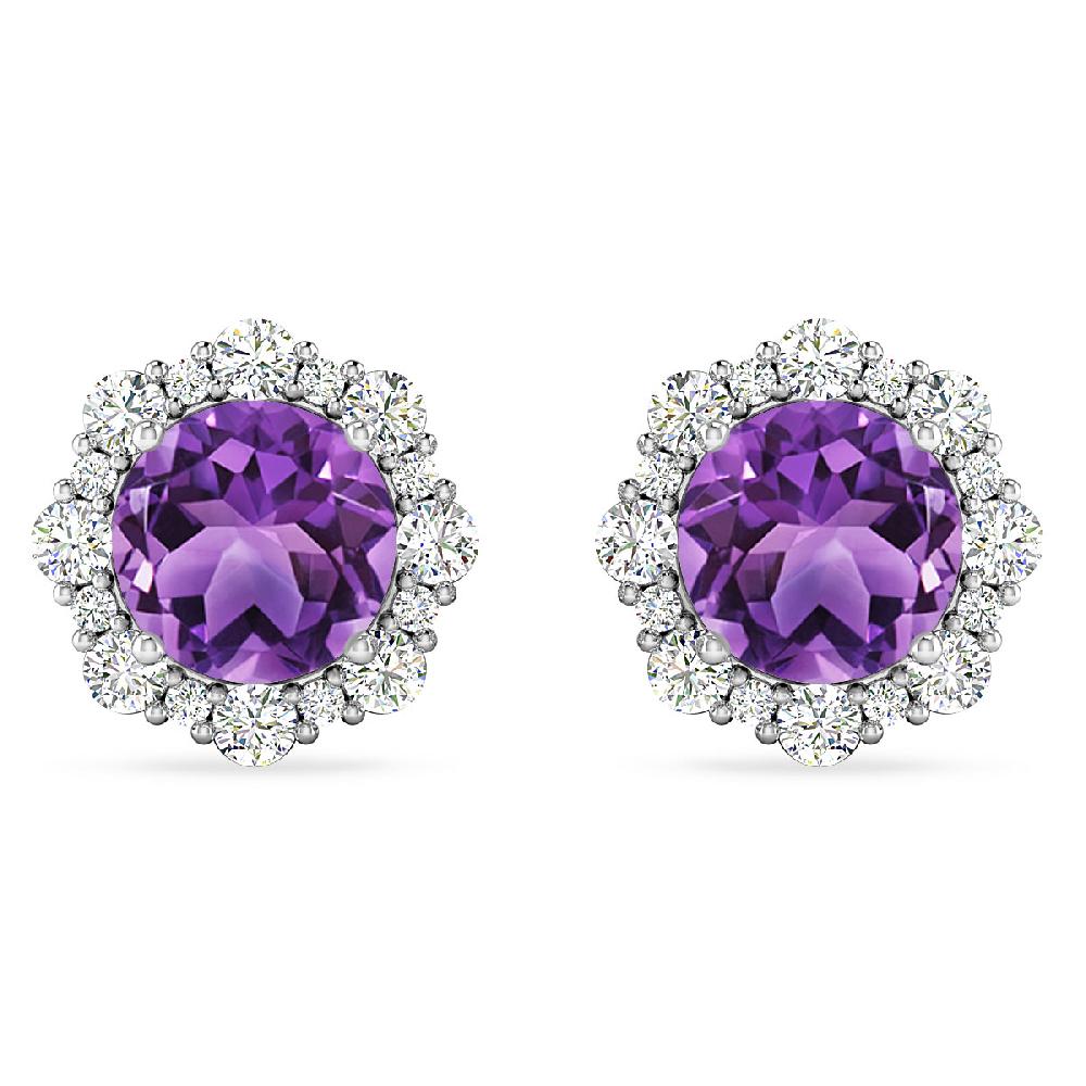 White Gold - Amethyst