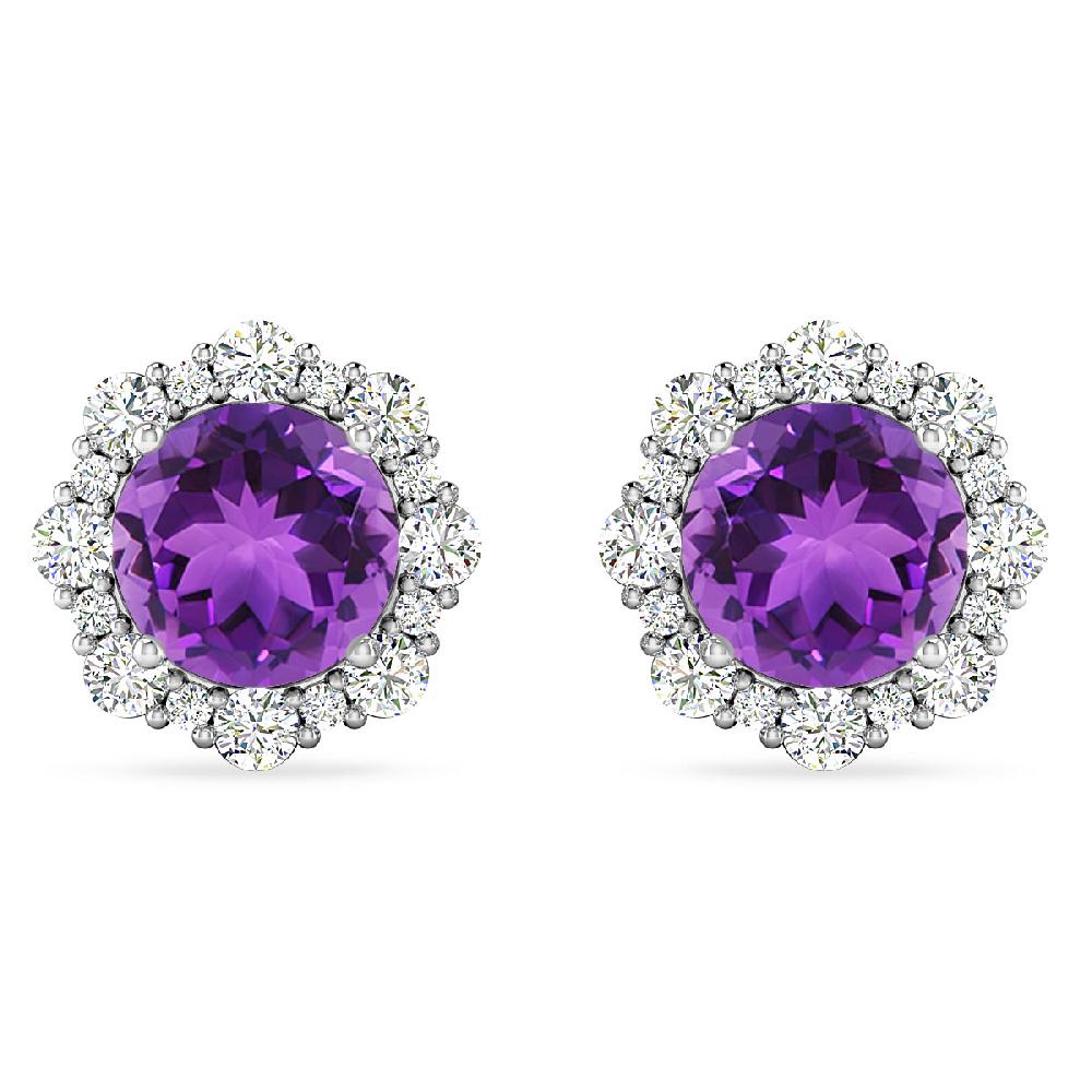 White Gold - Amethyst