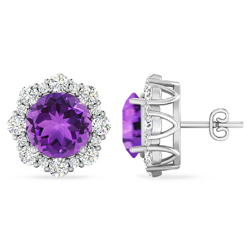 White Gold - Amethyst