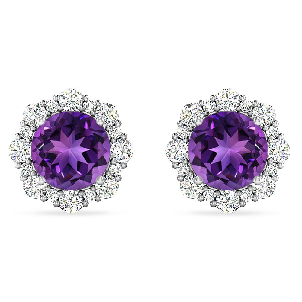 White Gold - Amethyst