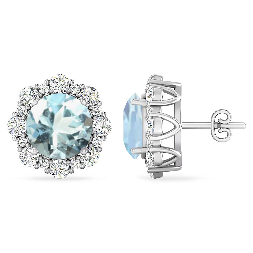 White Gold - Aquamarine