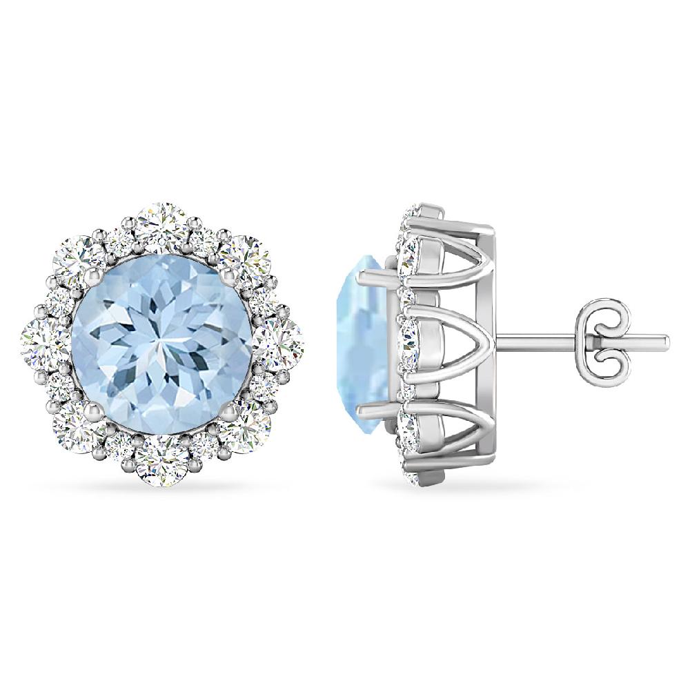 White Gold - Aquamarine