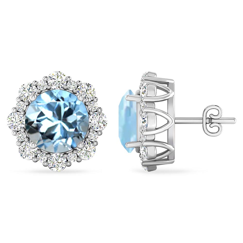 White Gold - Aquamarine