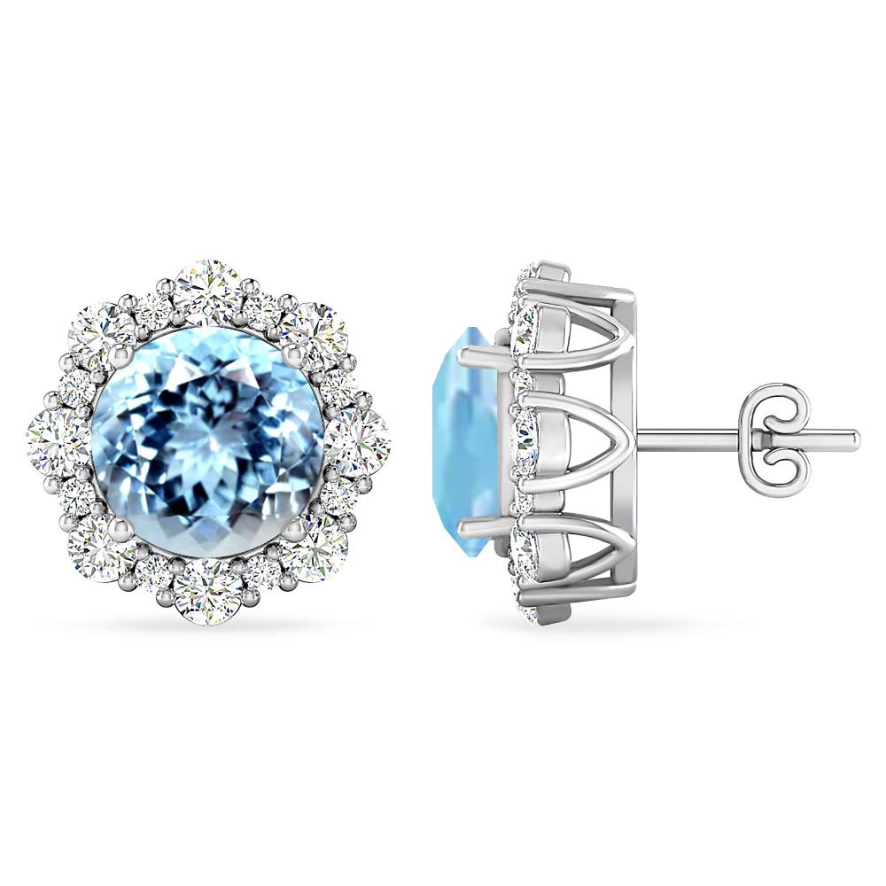 White Gold - Aquamarine