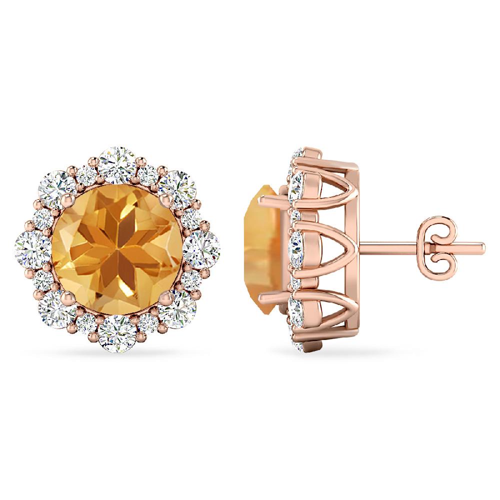 Rose Gold - Citrine