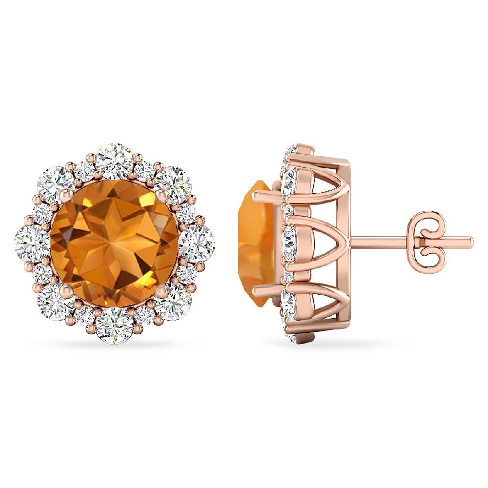 Rose Gold - Citrine