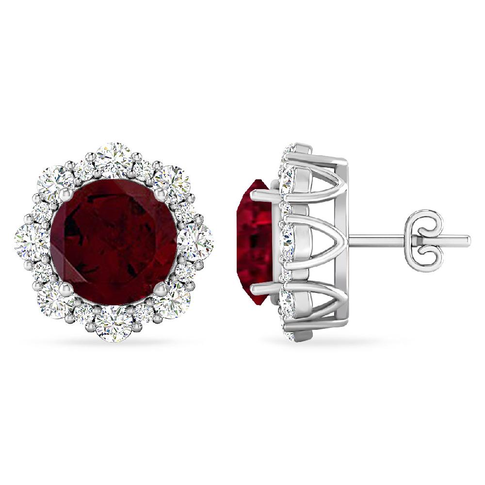 White Gold - Garnet