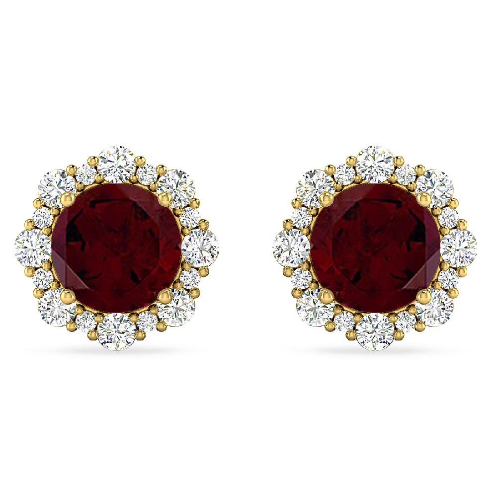 Yellow Gold - Garnet