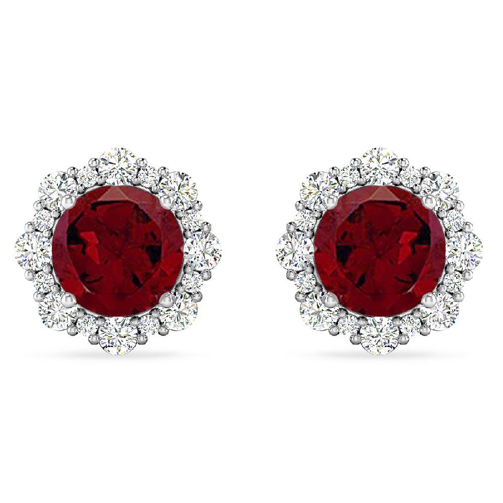 White Gold - Garnet