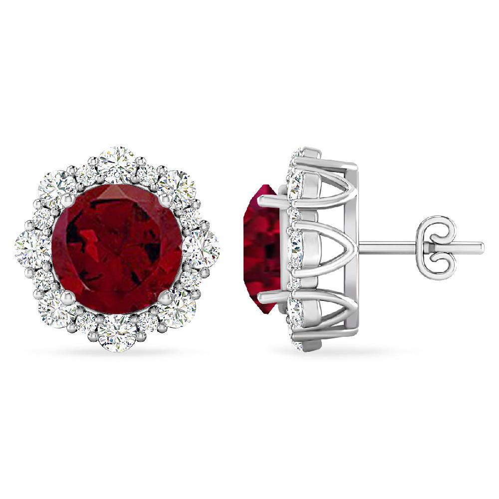 White Gold - Garnet