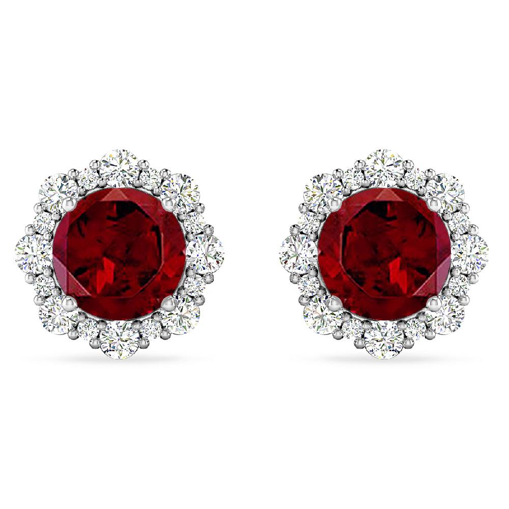 White Gold - Garnet