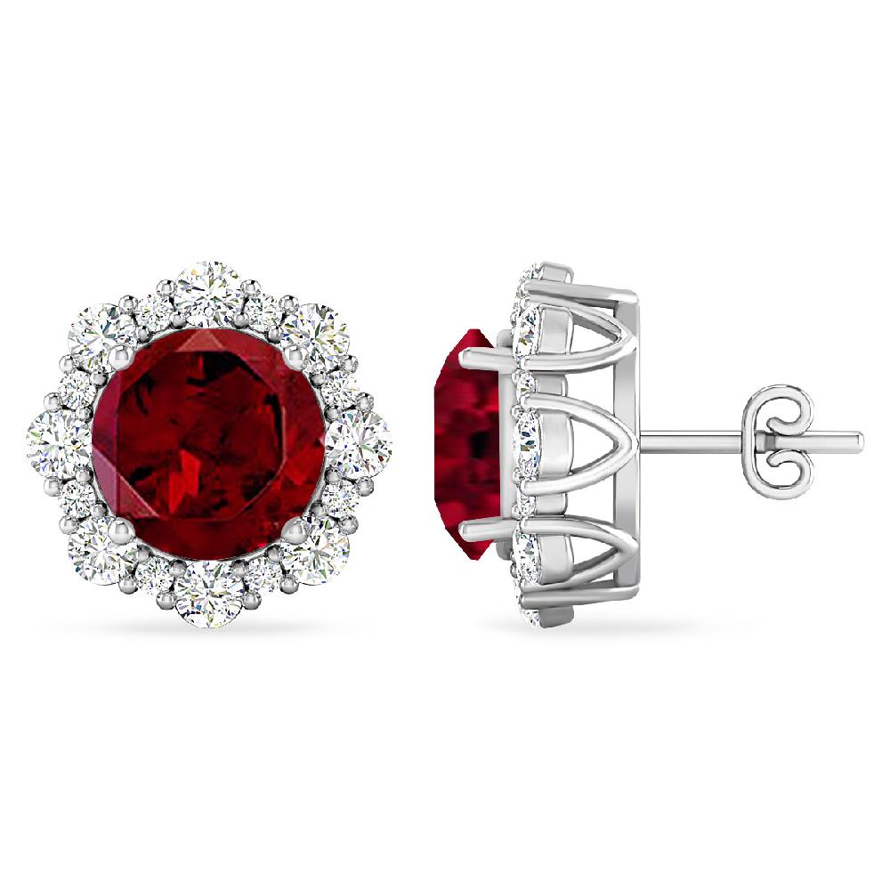 White Gold - Garnet