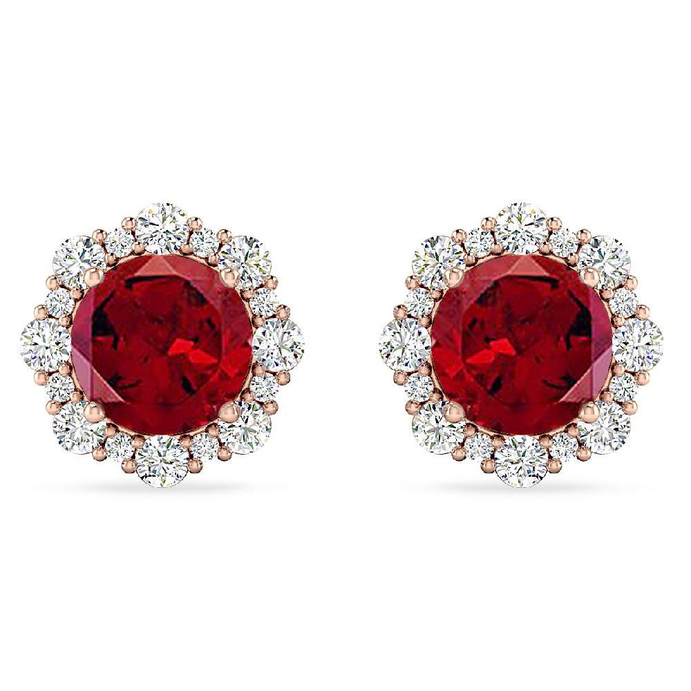 Rose Gold - Garnet