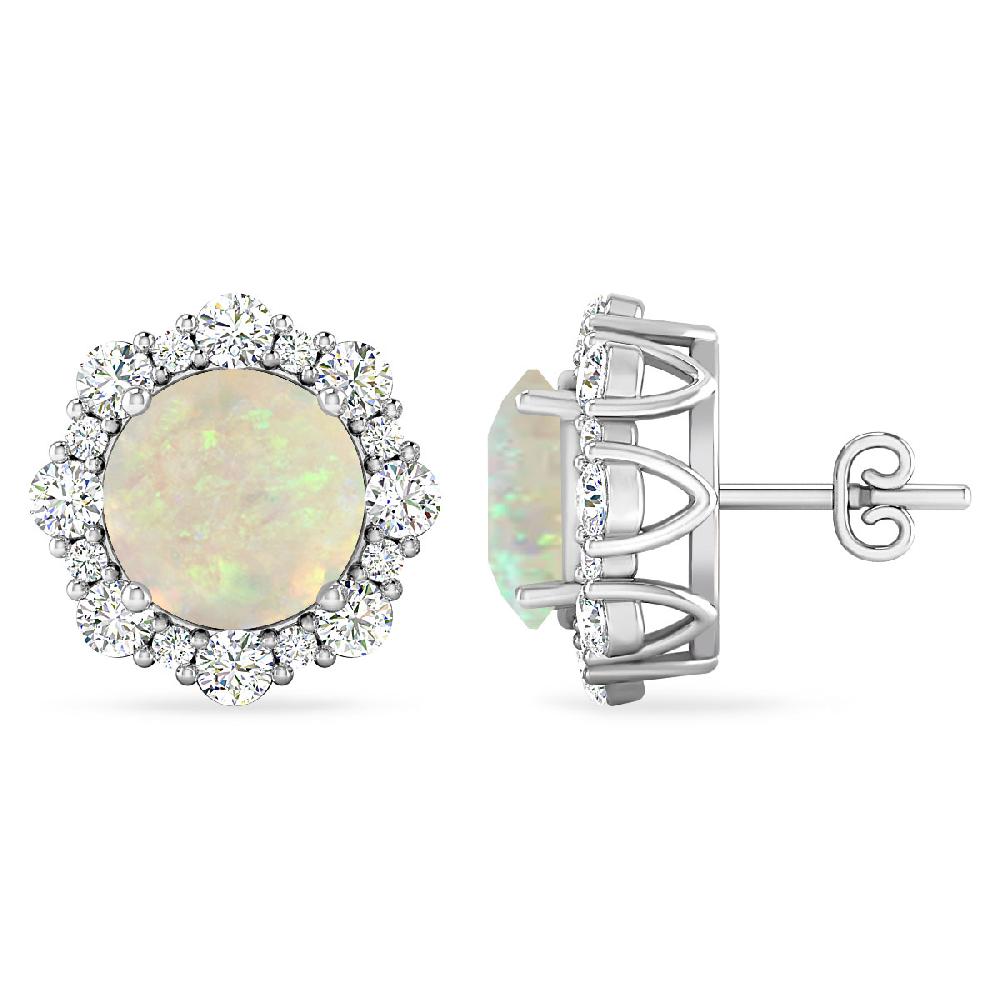 White Gold - Opal