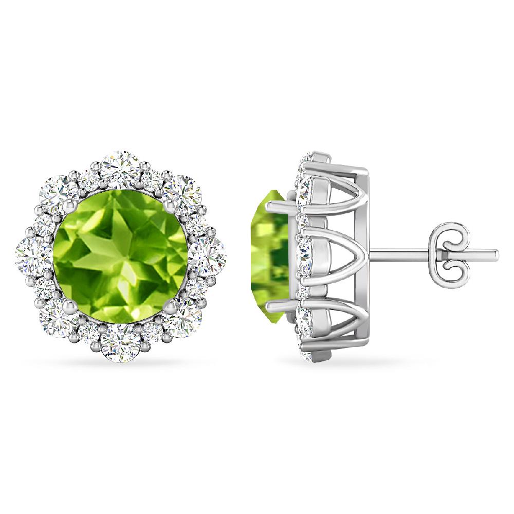 White Gold - Peridot