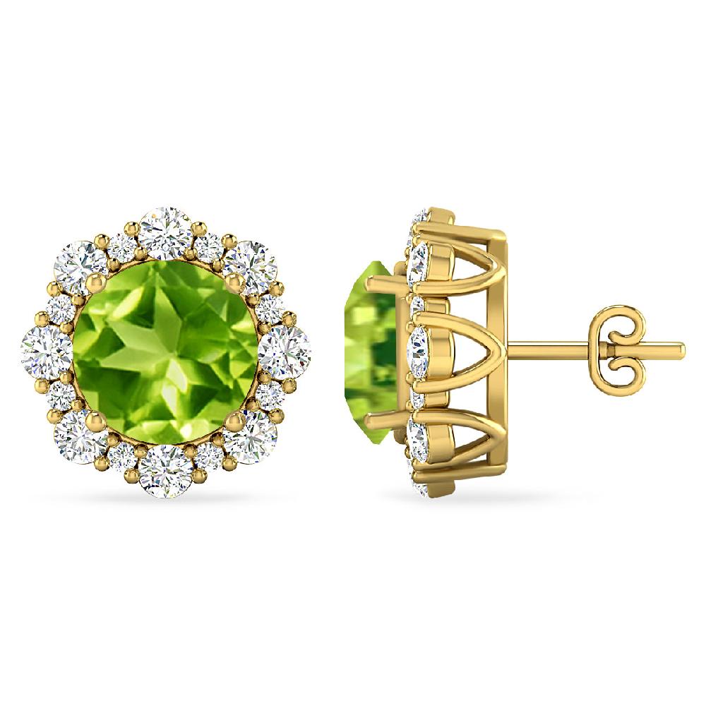 Yellow Gold - Peridot