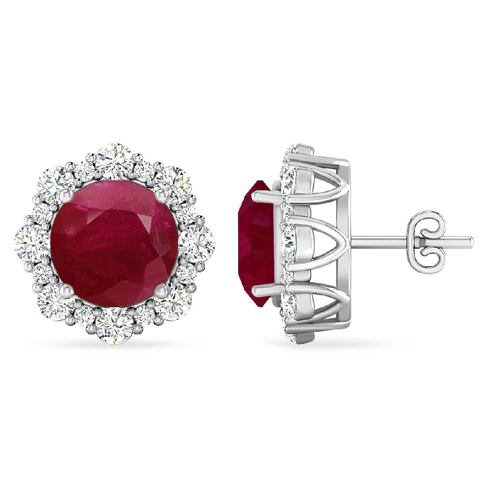 White Gold - Ruby