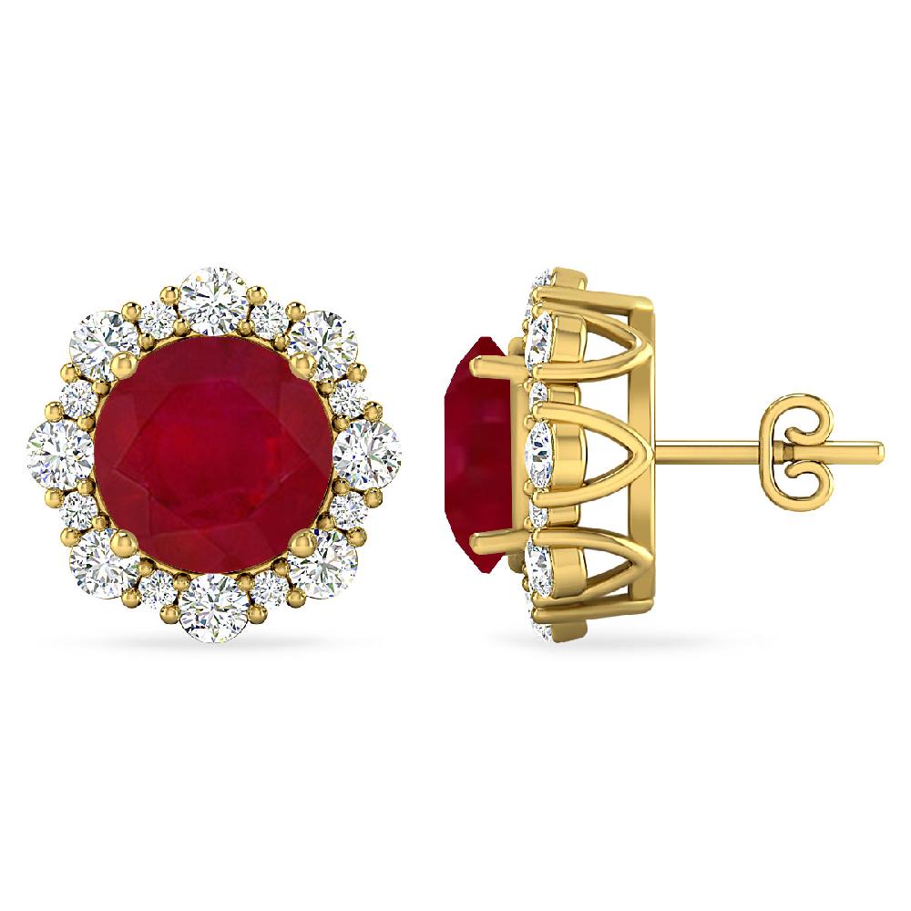 Yellow Gold - Ruby