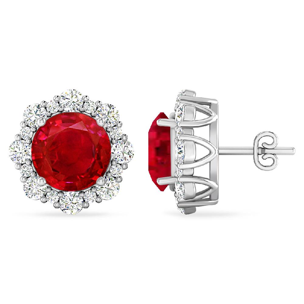 White Gold - Ruby