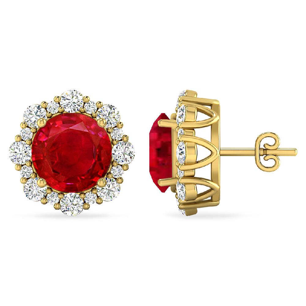 Yellow Gold - Ruby