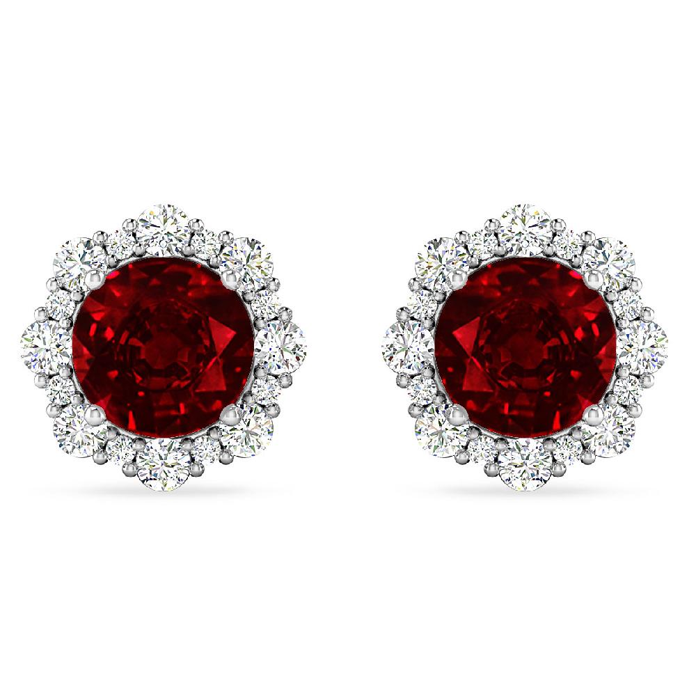 White Gold - Ruby