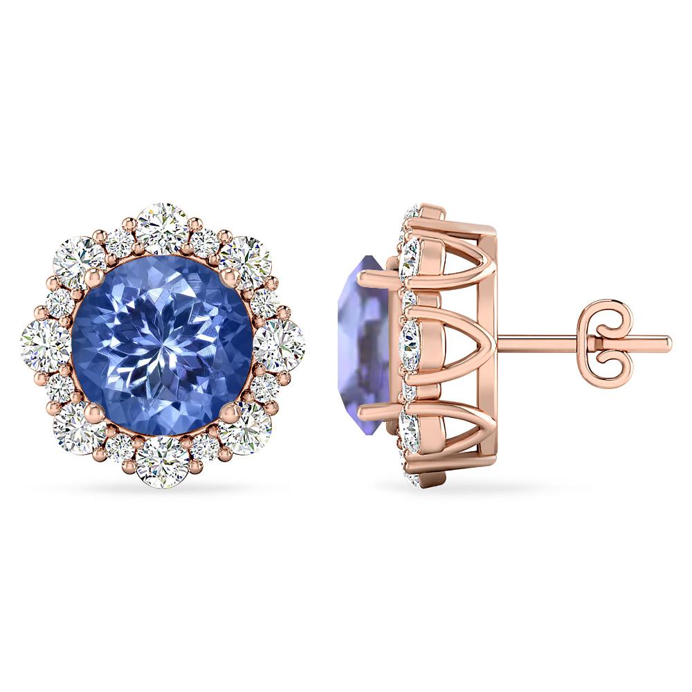 Rose Gold - Tanzanite