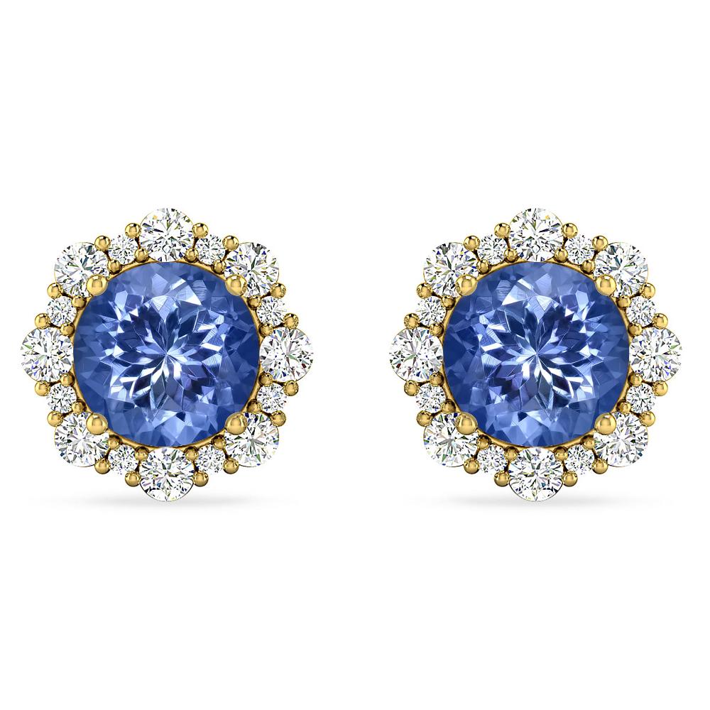 Yellow Gold - Tanzanite