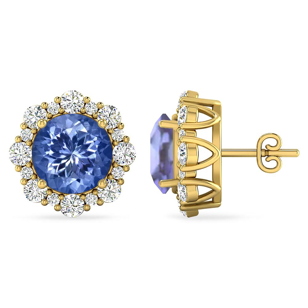 Yellow Gold - Tanzanite
