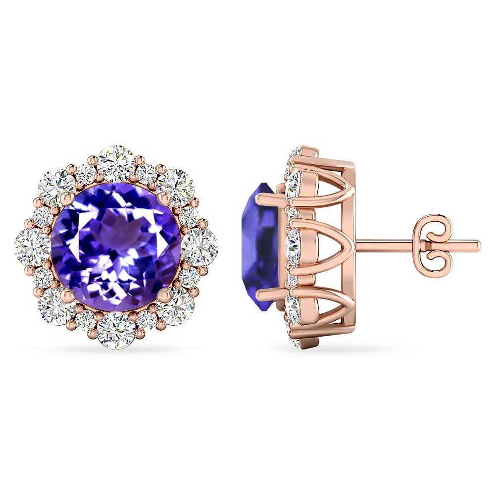 Rose Gold - Tanzanite