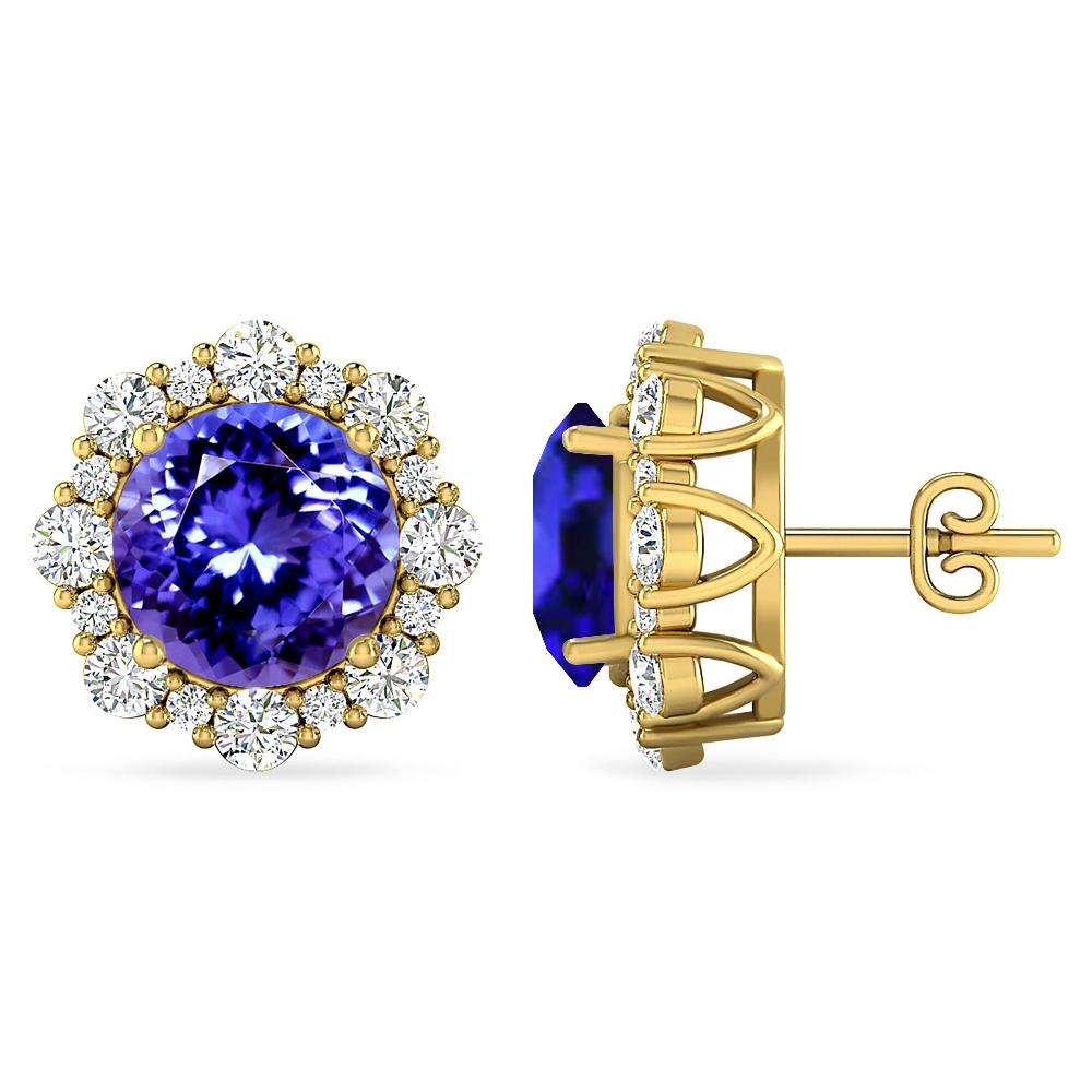 Yellow Gold - Tanzanite