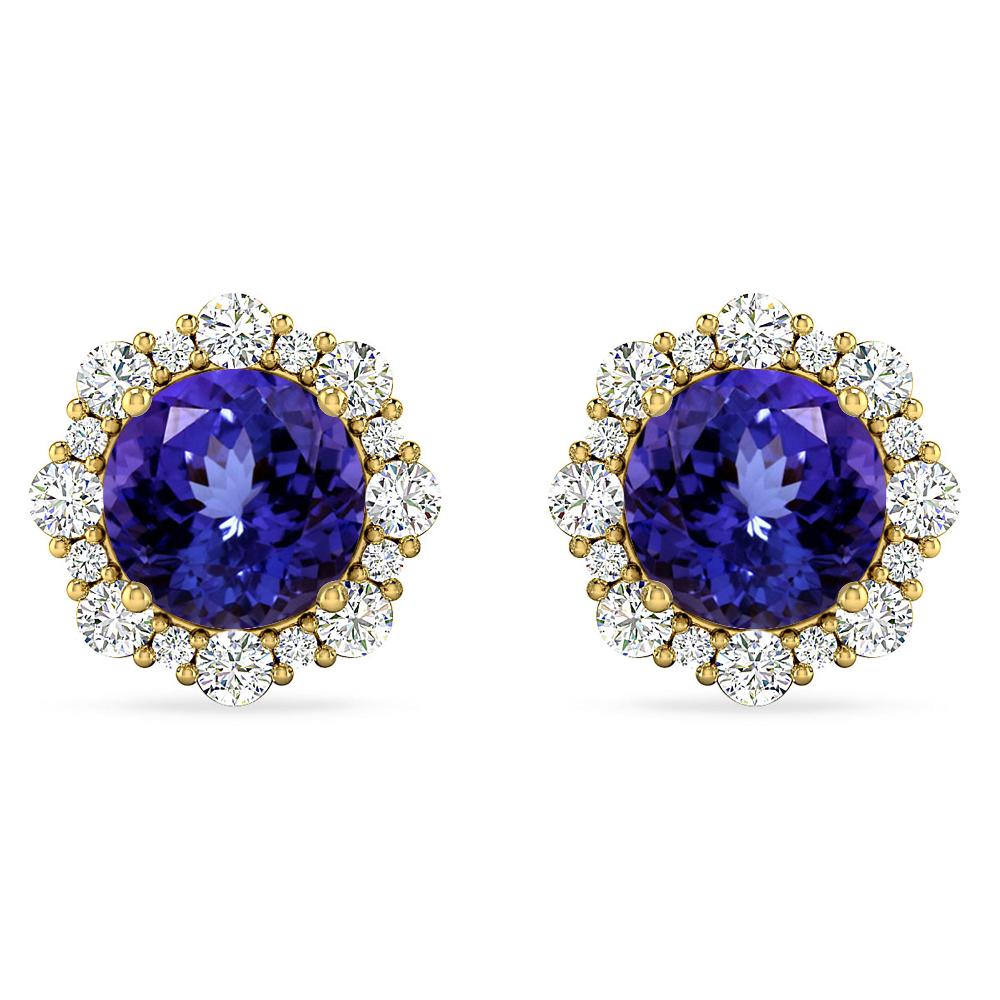 Yellow Gold - Tanzanite