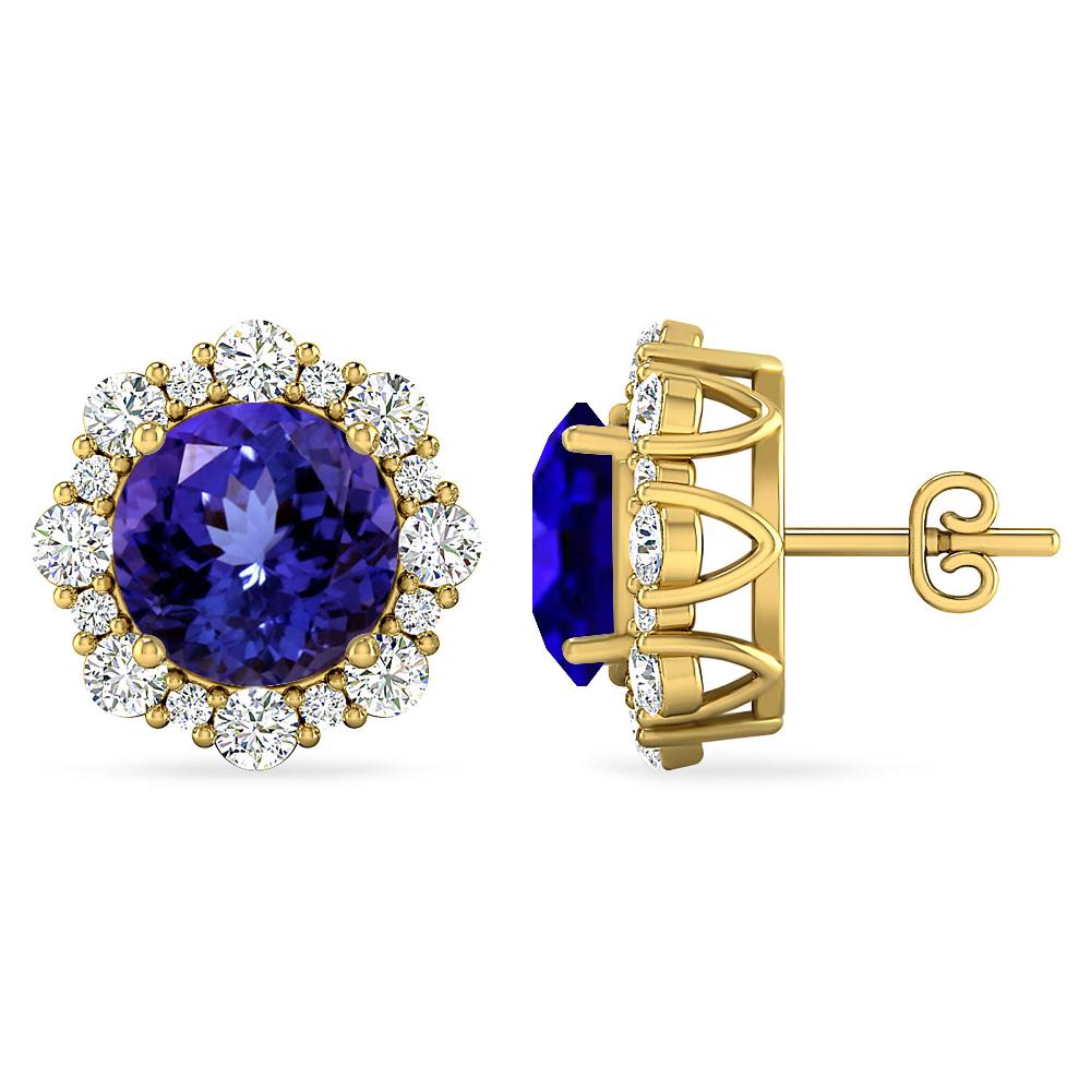 Yellow Gold - Tanzanite