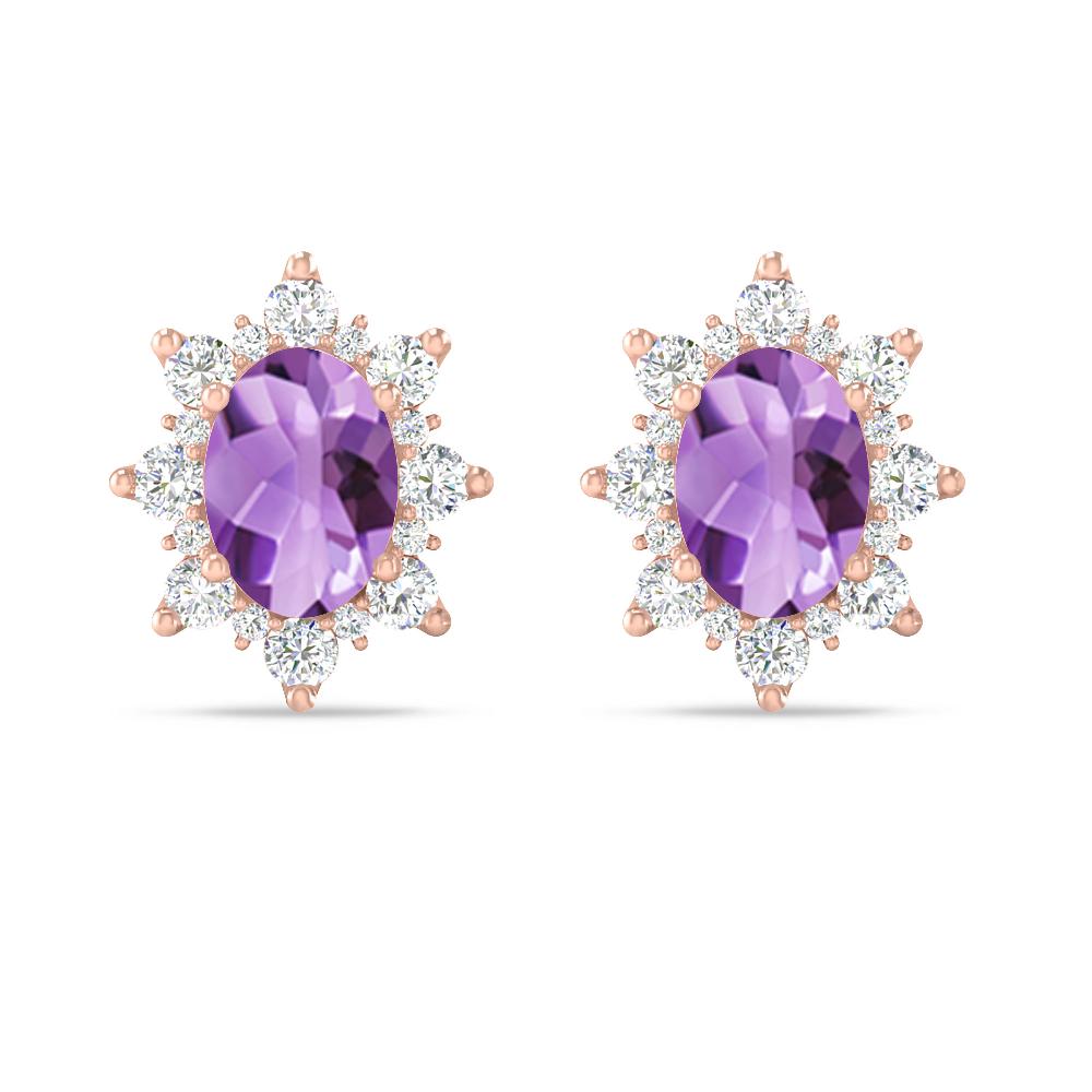 Rose Gold - Amethyst