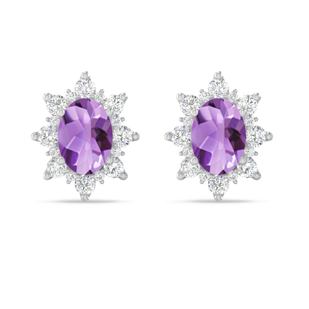 White Gold - Amethyst