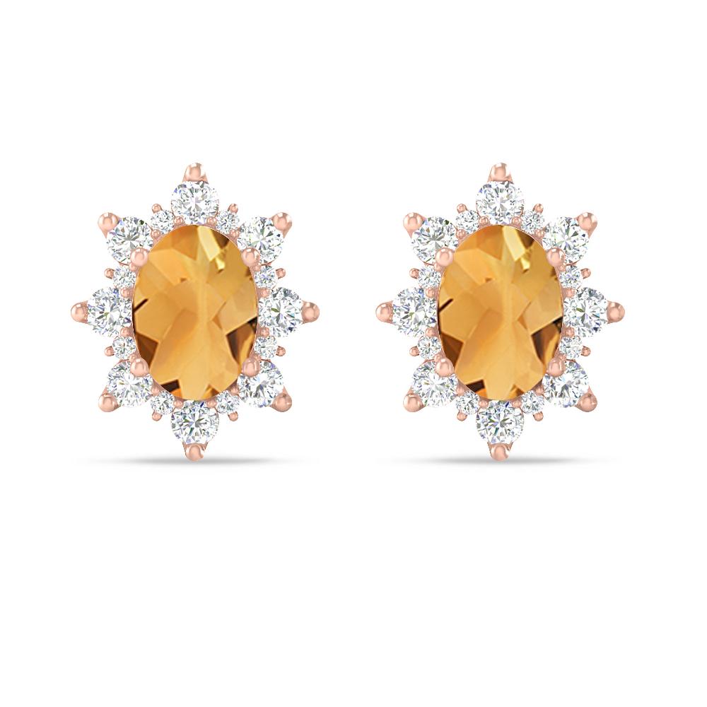 Rose Gold - Citrine